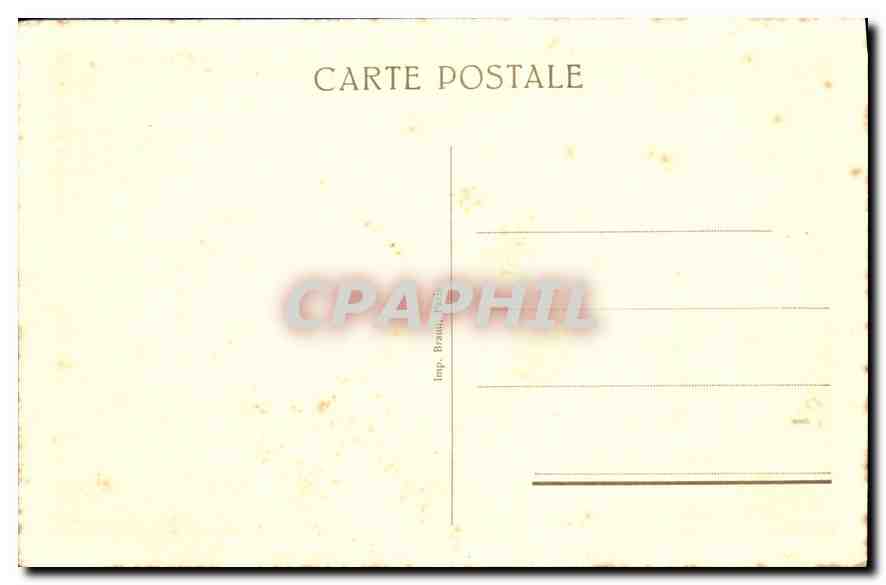 CPA Chateau de Valencay Grand Salon Empire  — Rückseite