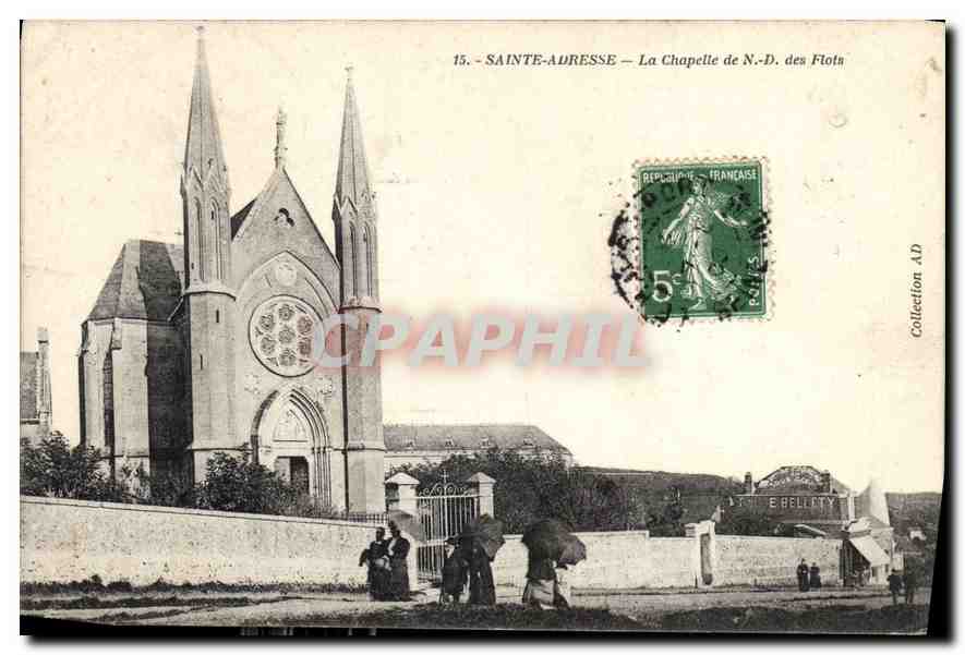 CPA Sainte Adresse la Chapelle de N D des Flots 