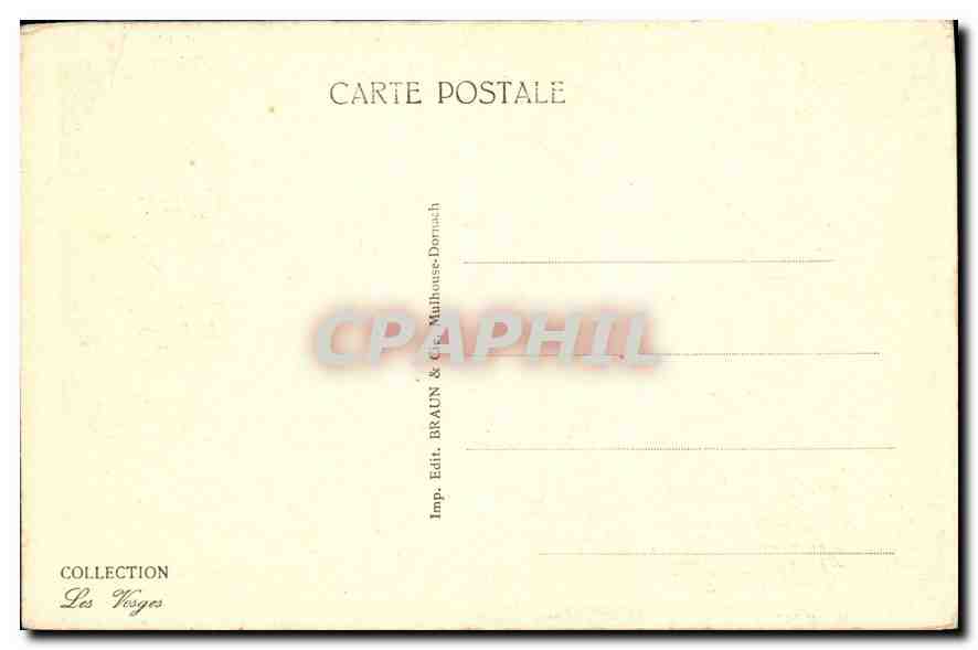 CPA Contrexeville cour de l'Etablissement Hydromineral  — Rückseite