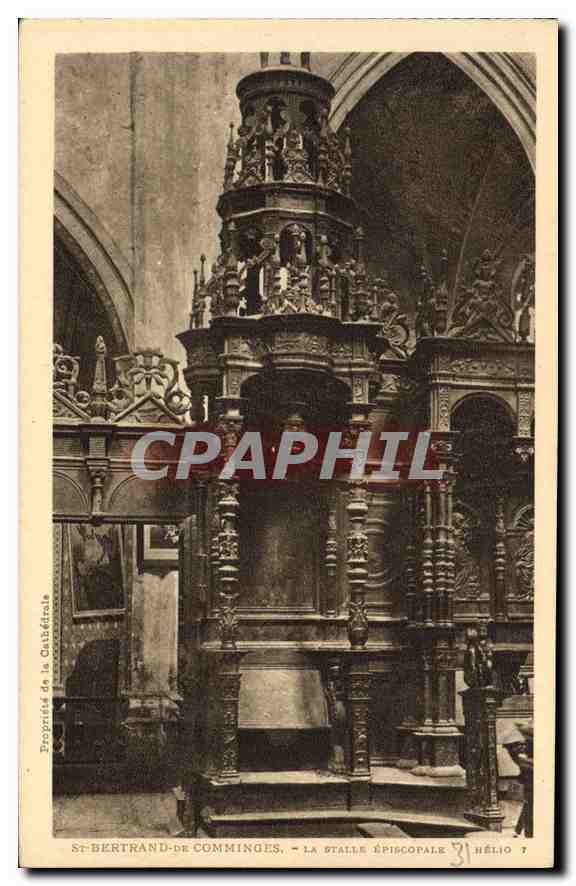 CPA St Bertrand de Comminges La Stalle Episcopale 