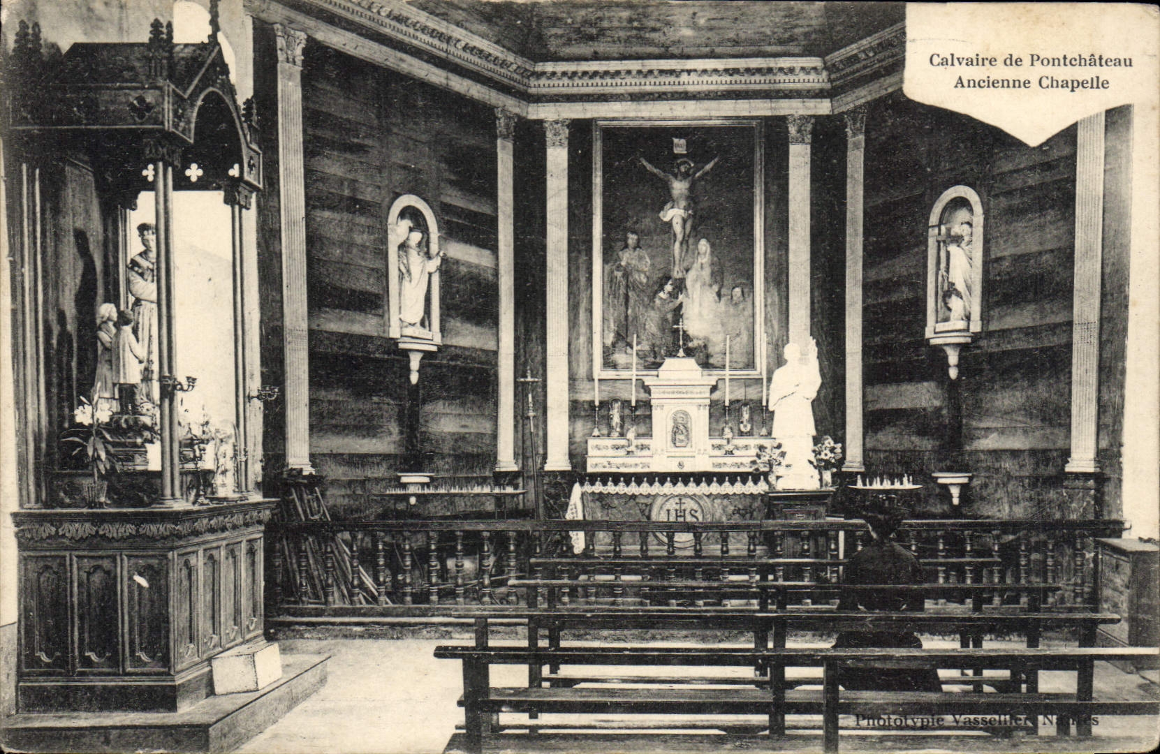 CPA Calvaire de Pontchateau Ancienne Chapelle 