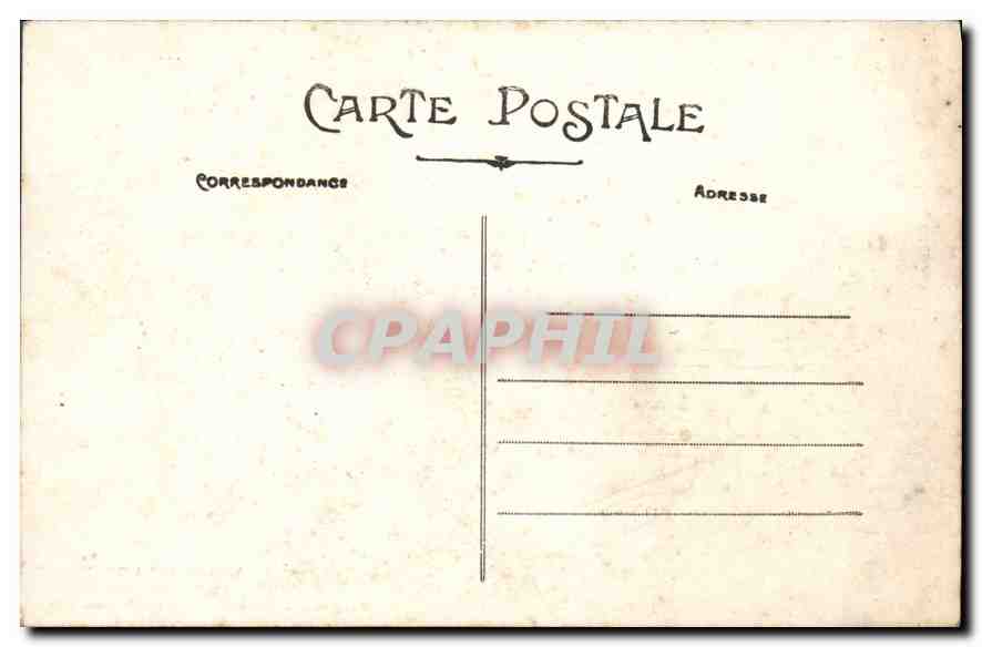 CPA Cathedrale de la Rochelle Merveilleux plafond de la Chapelle du Rosaire du peintre rochelais Bou — Verso