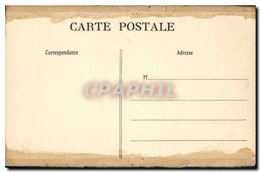 CPA La Confirmation  — Rückseite