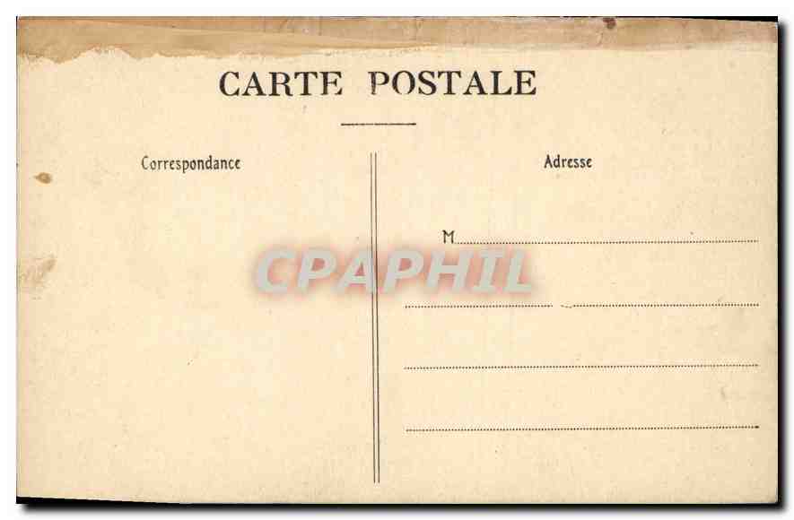 CPA La Trinite  — Verso