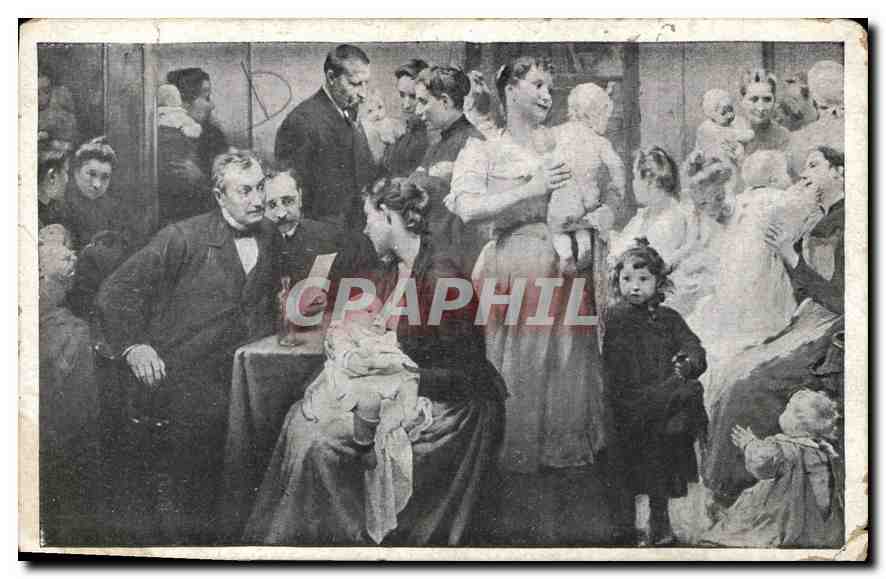 CPA Femme Docteur