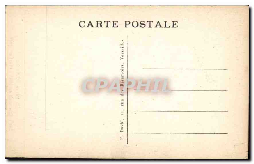 CPA Blaise Pascal Ne a Clarmont en 1632 Mort en 1662  — Rückseite