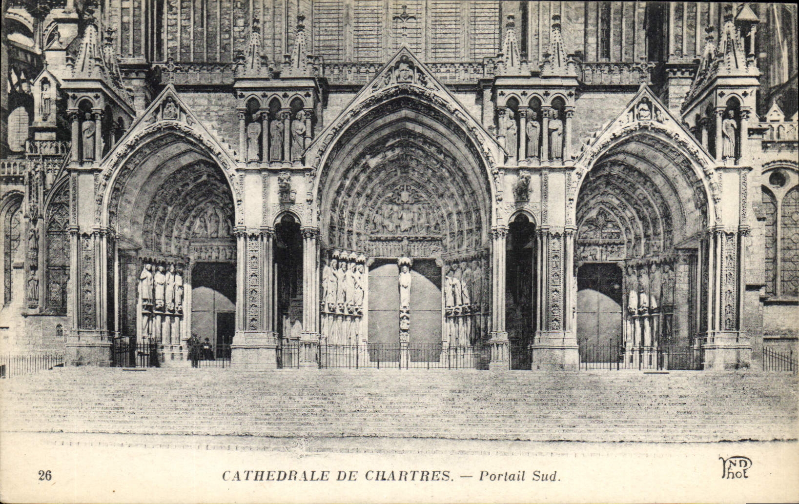 Cathédrale de Chartres — Portail Sud — ND Phot