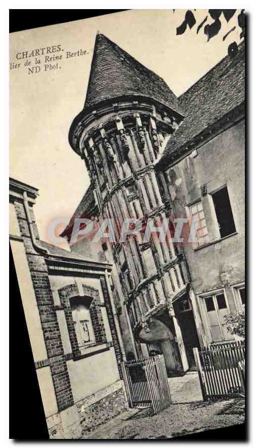 CPA Chartres Escalier de la Reine Berthe 