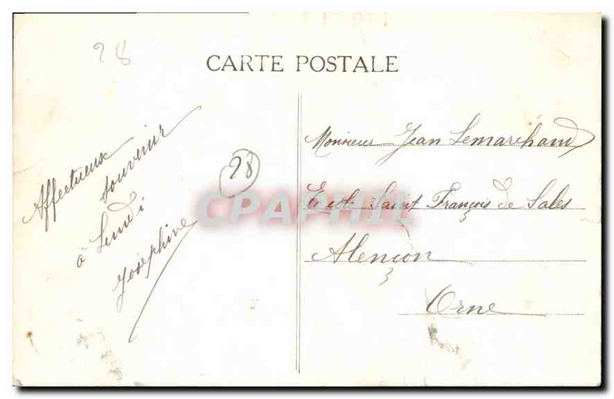 La Ferté-Vidame (E-et-L.) — L'Église — Edit. Jules Renoult — Reverso