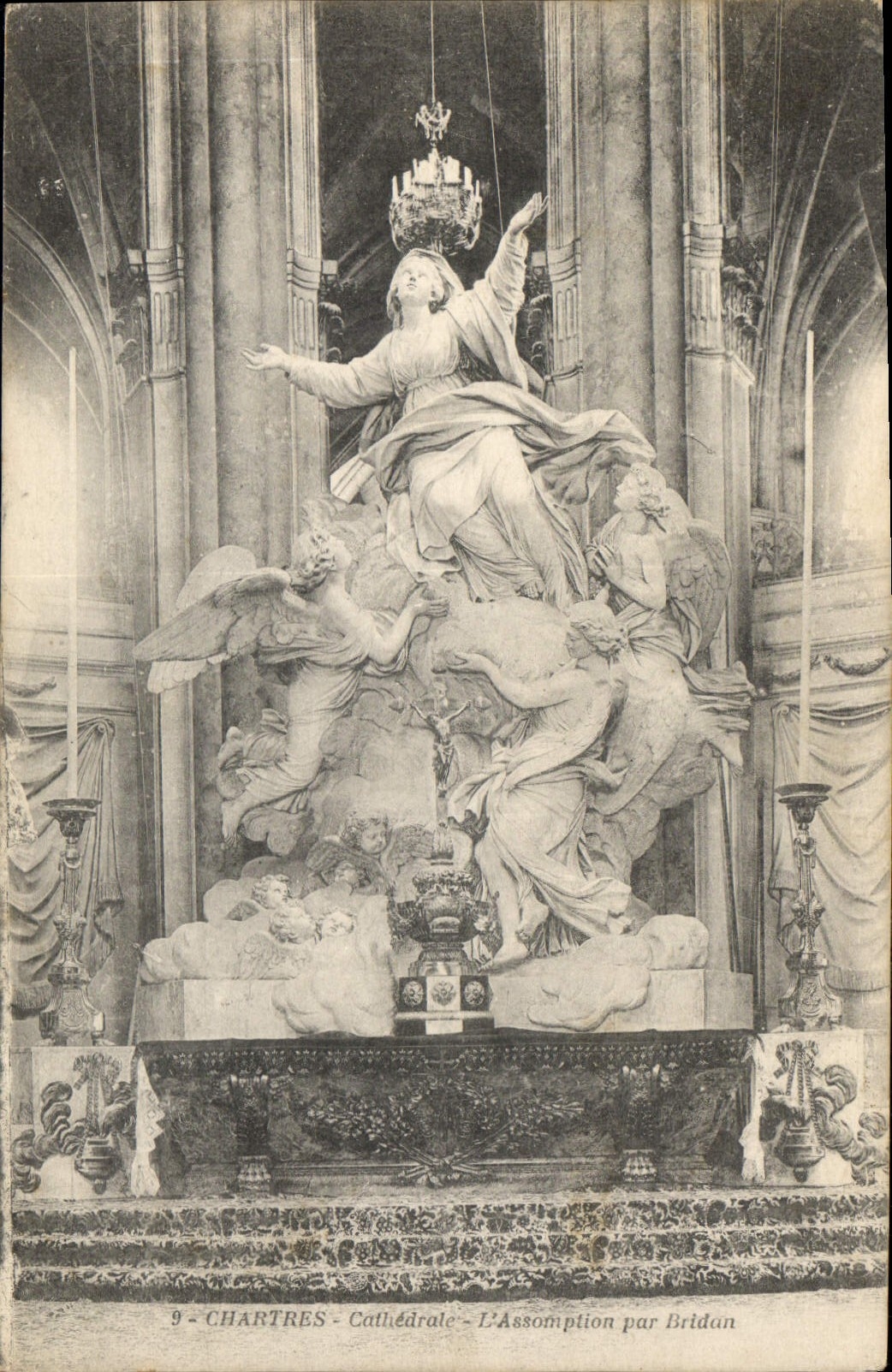 CPA Chartres Cathedrale l'Assomption par Bridon 