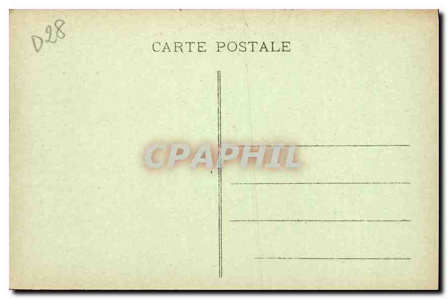 CPA Chartres E et L La Cathedrale Portail Royal la Rose Occidentale XIII siecle au centre Jesus assi — Rückseite