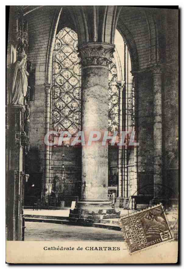CPA Cathedrale de Chartres 