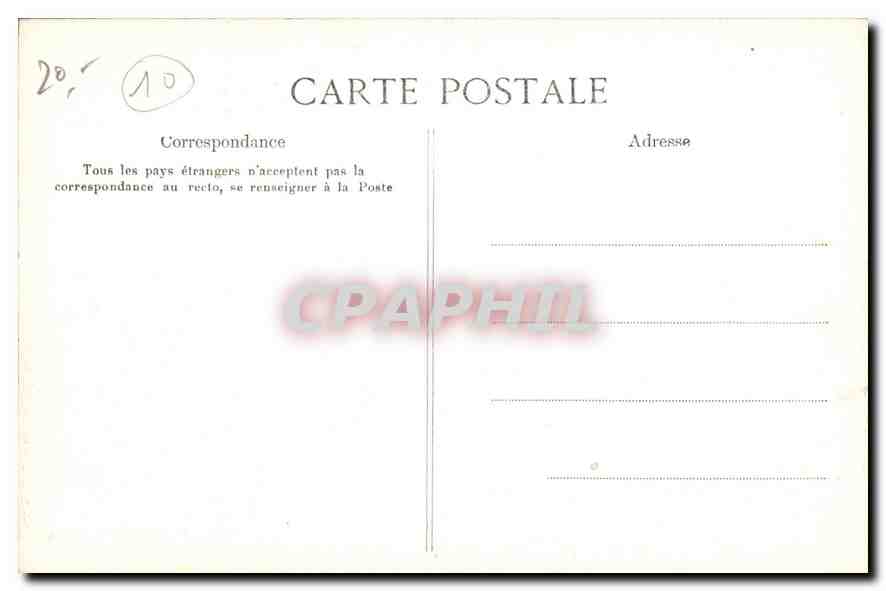 Ervy — D'après le dessin de Ch. Fichot — Éditeur : Ch. Fichot, Troyes — Reverso