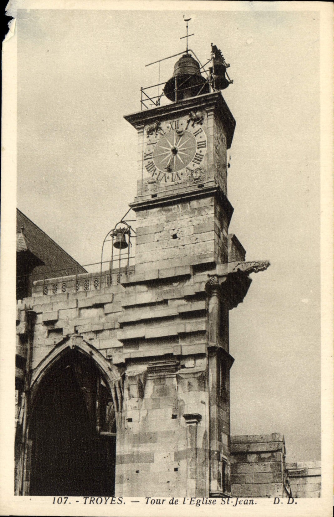 Troyes — Tour de l'Église Saint-Jean — D.D. n°107