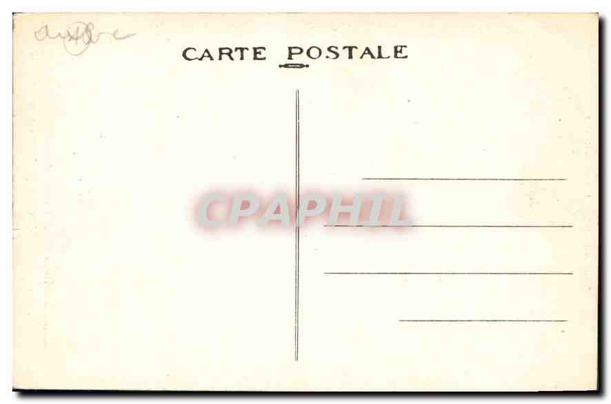 CPA Troyes Aube L'Hotel Vauluisant  — Rückseite