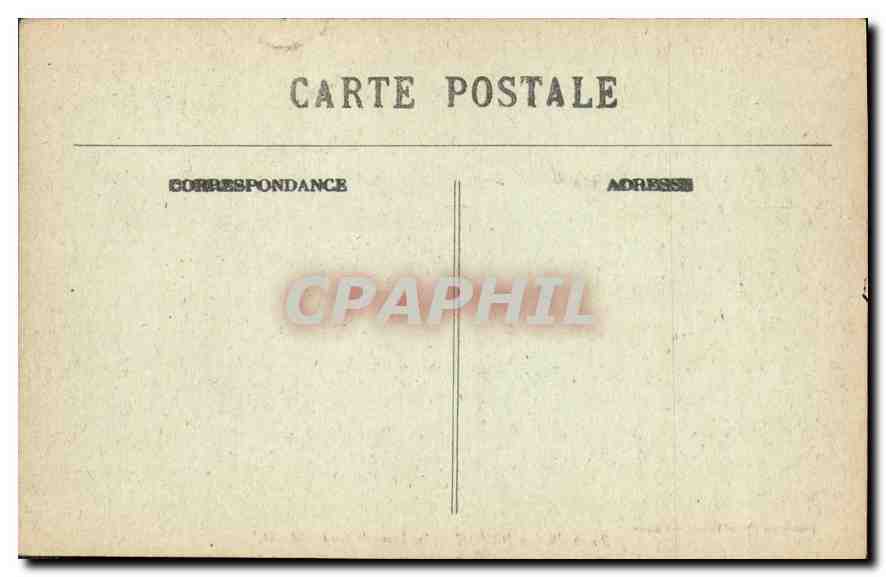 CPA Sur la Plage Une lame de fond  — Verso