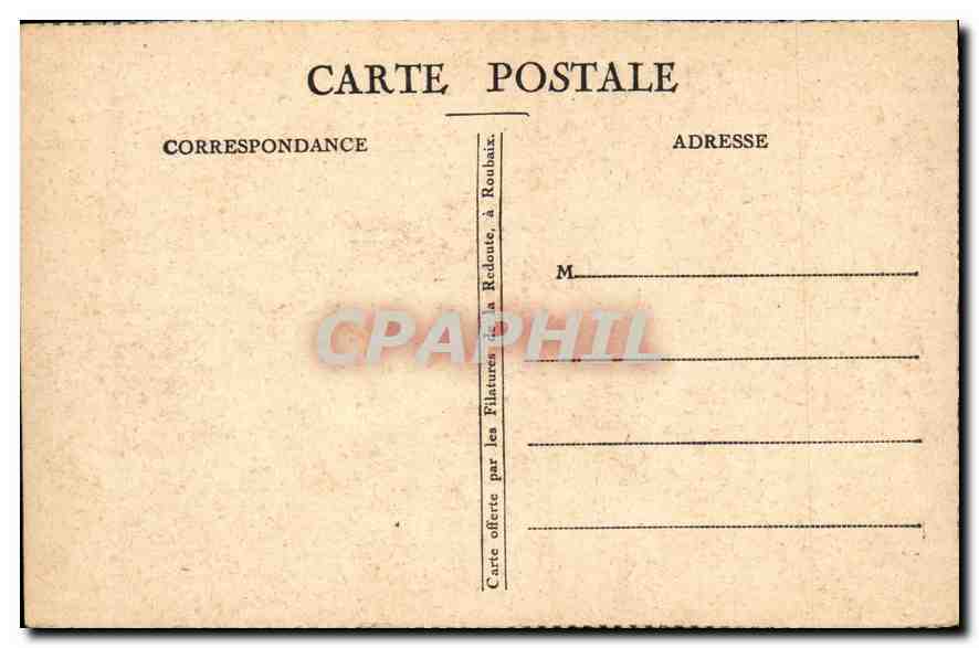 CPA Un beau paysage alpestre au printemps  — Verso