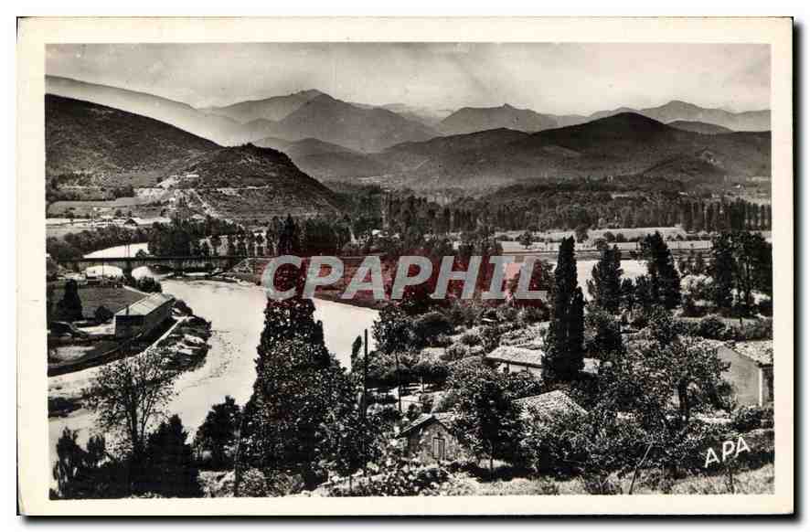 Vue sur la Vallée de la Nègre — CPA APA — éditeur APA
