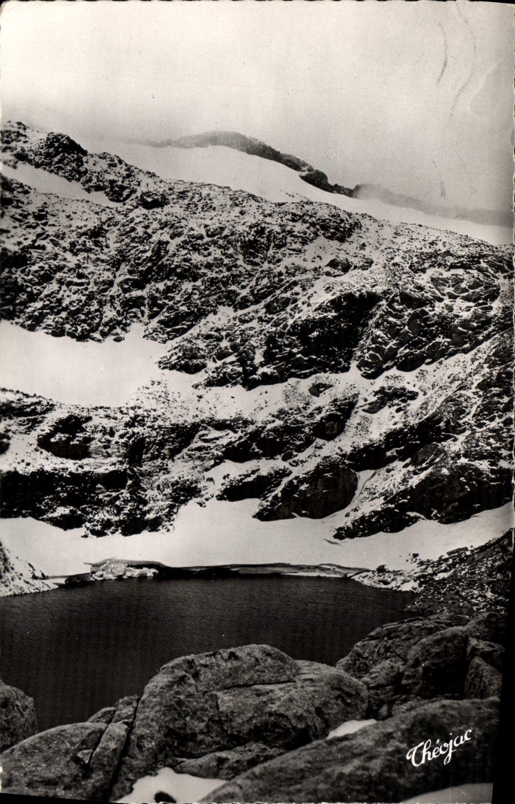 CPA Haute Garonne Environs de Luchon Le Lac Galce d'Oo 