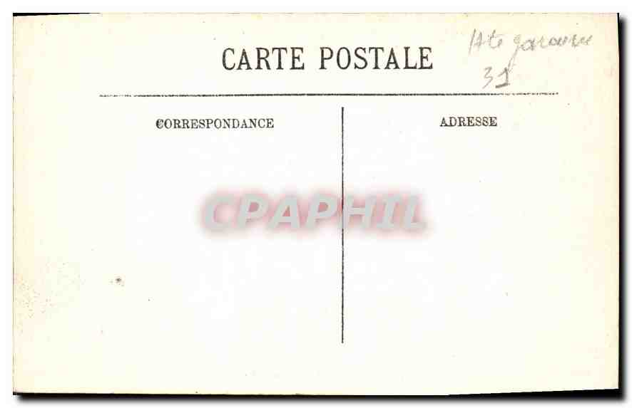 CPA Luchon Hospice de France et le Port de Venasque  — Back