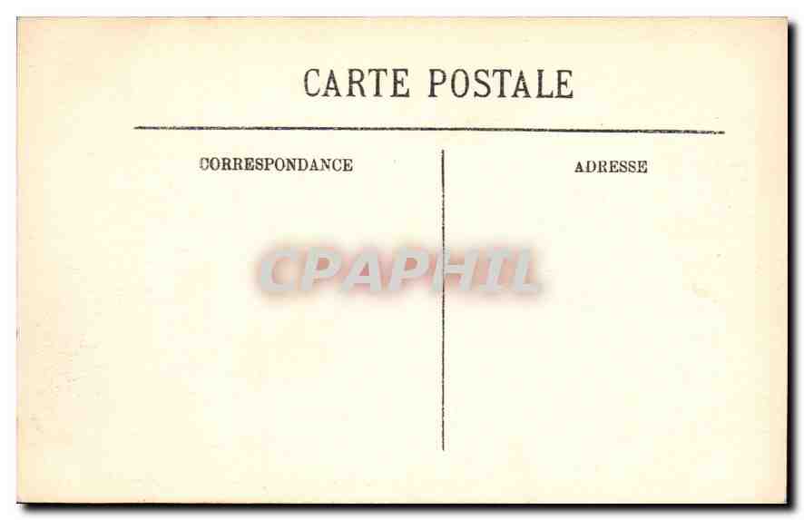 CPA Luchon La Chute de la Pique et le Port de Venasque  — Verso