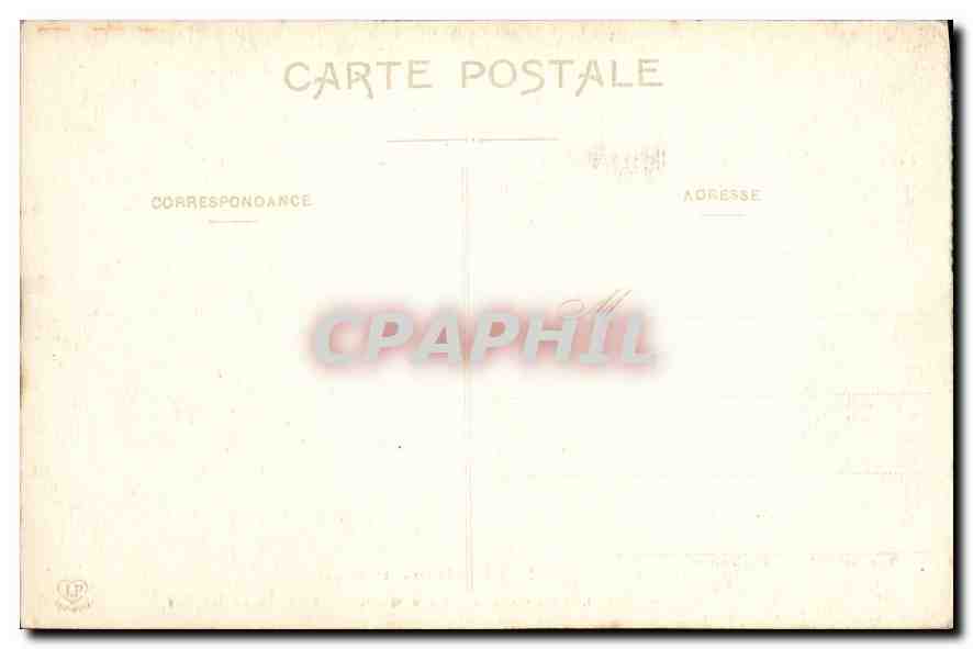 CPA Les Pyrenees Luchon Le Parc des Quinconces  — Rückseite