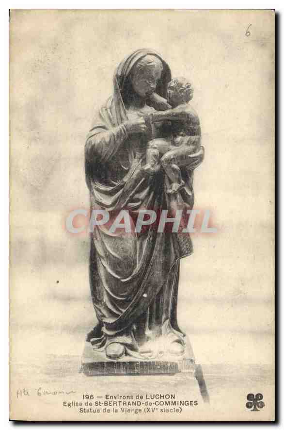 Statue de la Vierge tenant l'Enfant — Église de St-Bertrand-de-Comminges — H. Genonna, n°6