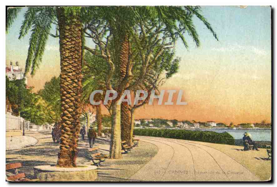 CPA Cannes Promenade de la Croisette