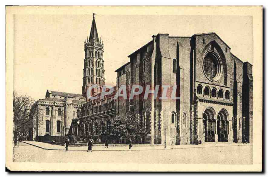 CPA Toulouse L'Eglise Saint Sernin 