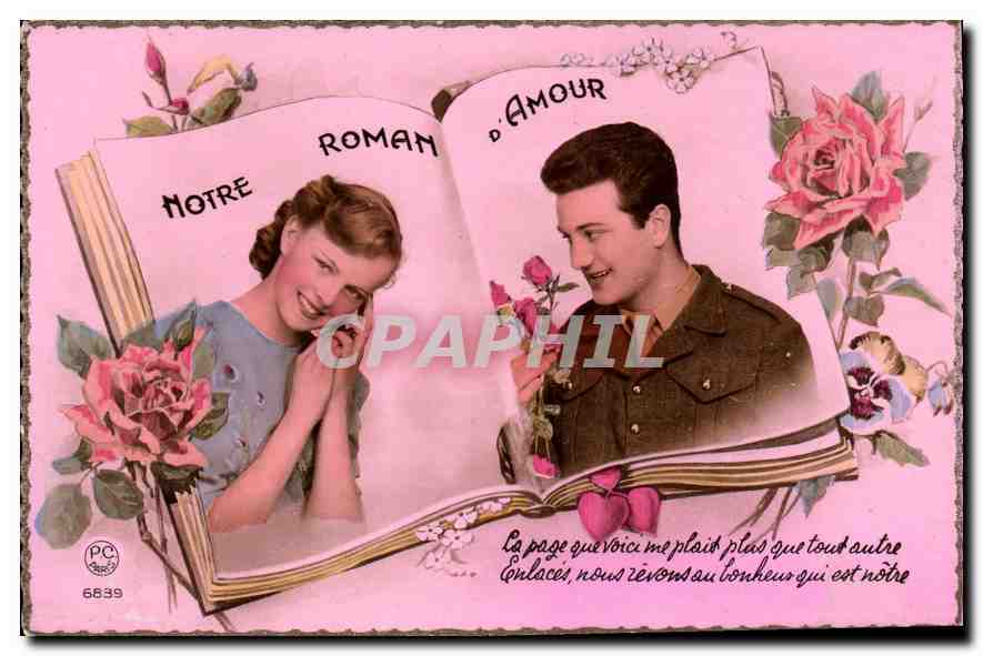 CPA Notre Roman d'Amour Femme