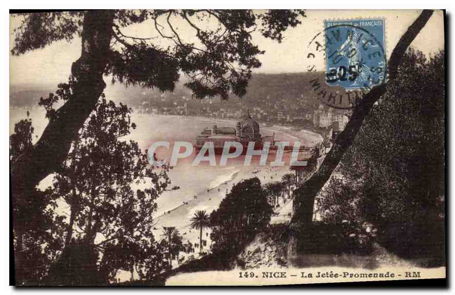 CPA Nice La Jetee Promenade 