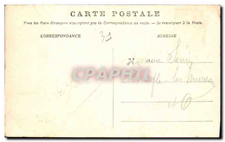 Luchon — Intérieur du Cloître de St-Bertrand — éditeur non identifié, n° de série 64 — Verso