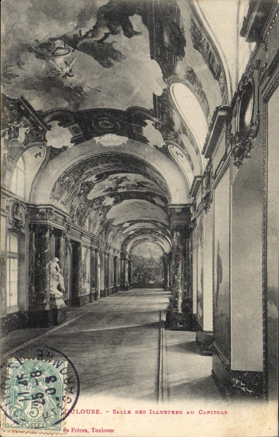 CPA Toulouse Salle des Illustres au Capitole 