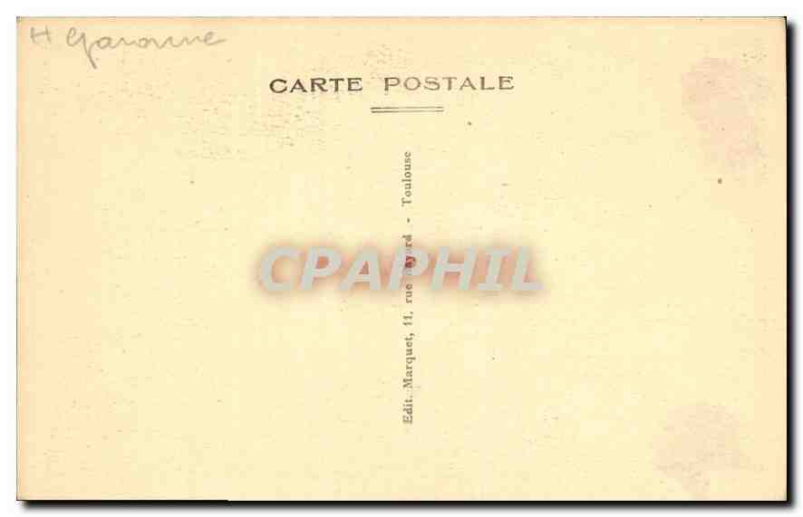 Toulouse — Portail de l'Église de la Dalbade (XVIe siècle) — Bas-relief en céramique 1878 — Verso