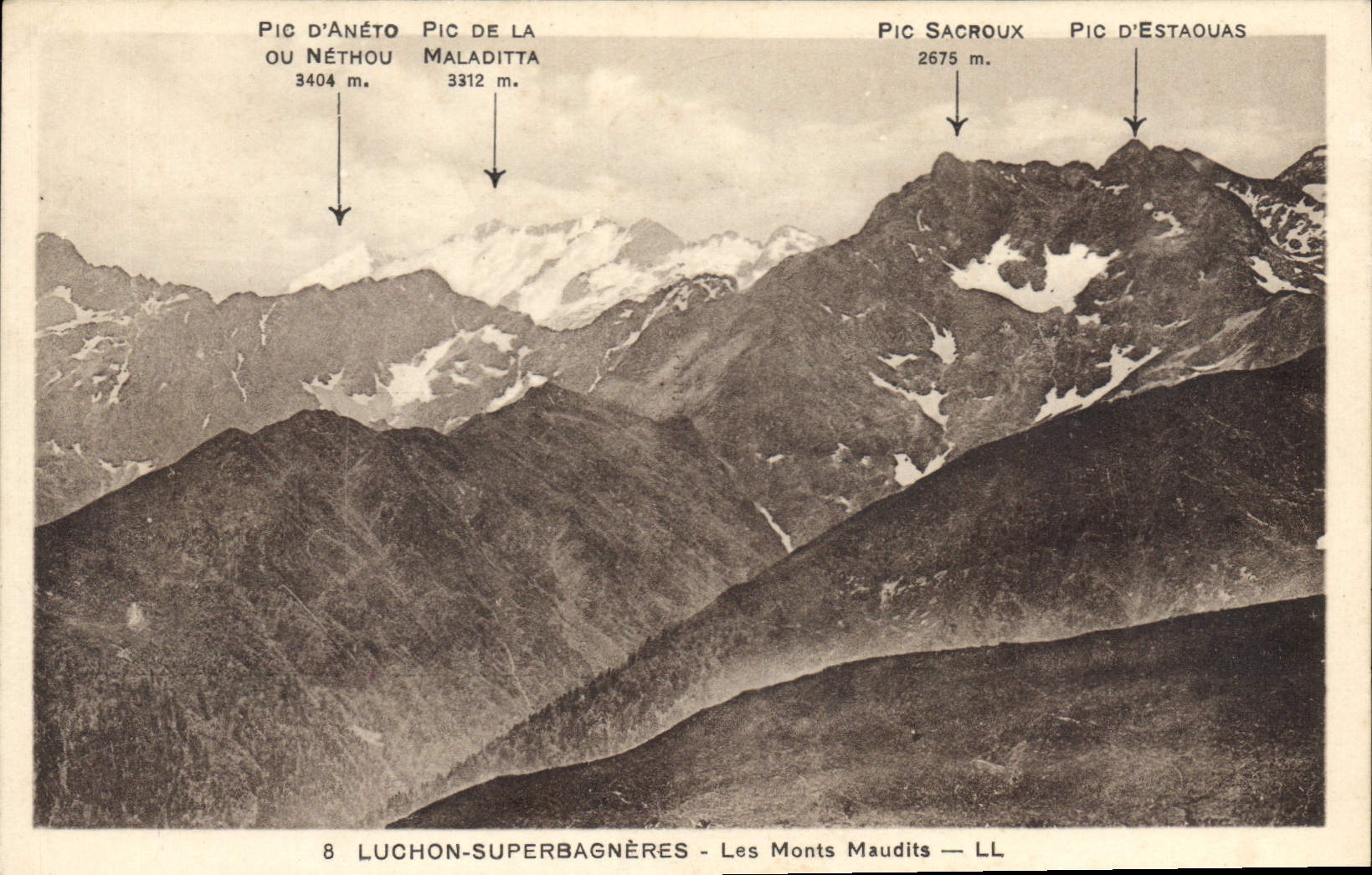 Les Monts Maudits — Luchon-Superbagnères — LL
