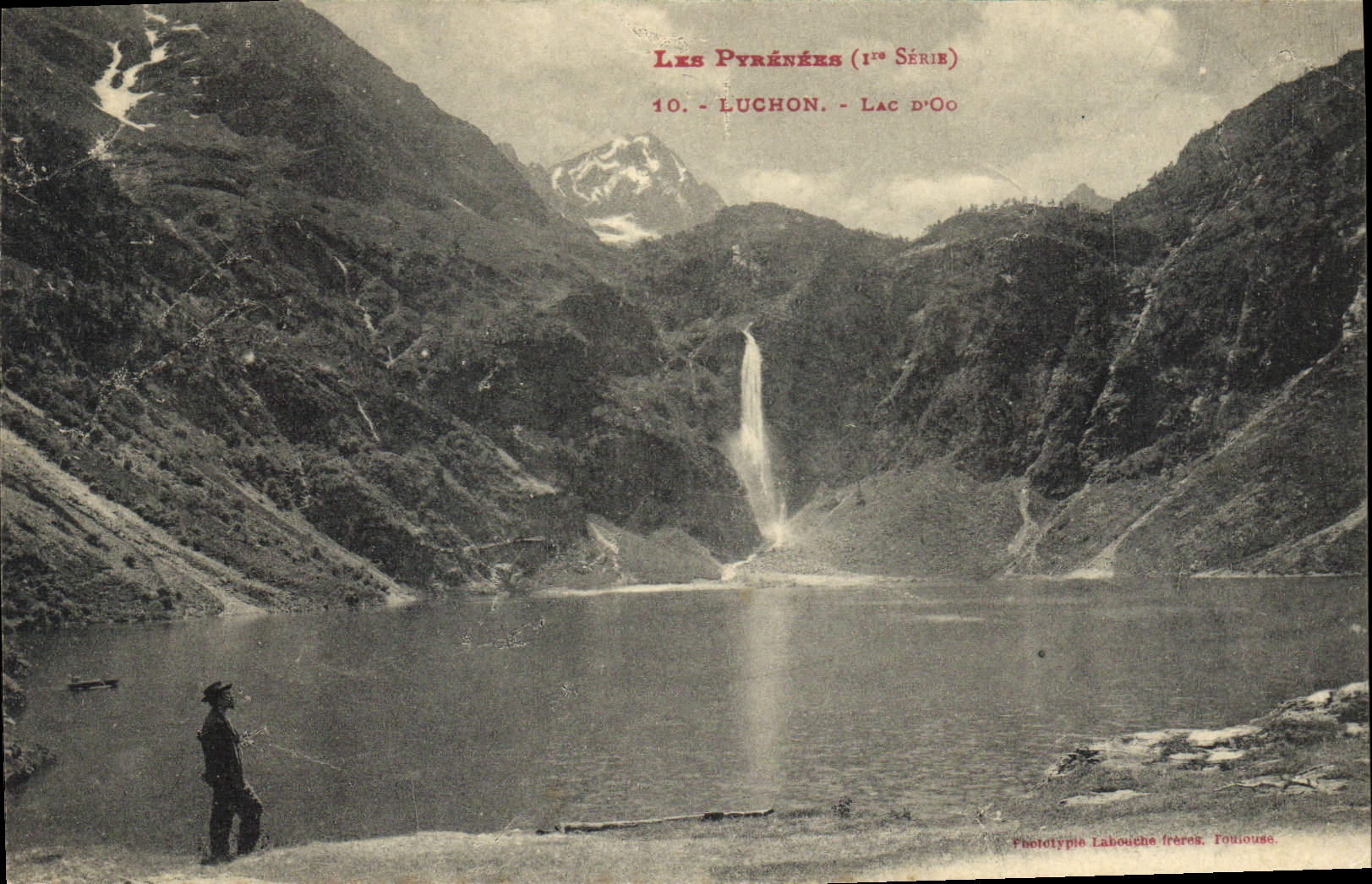 CPA Luchon Lac d'Oo 