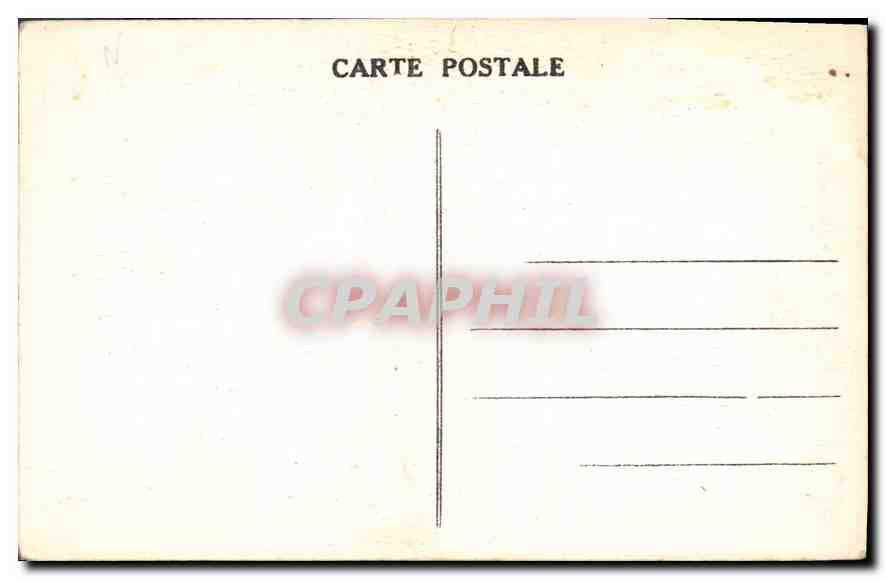 CPA Porte de l'Hotel de Ville de la Rochelle  — Verso