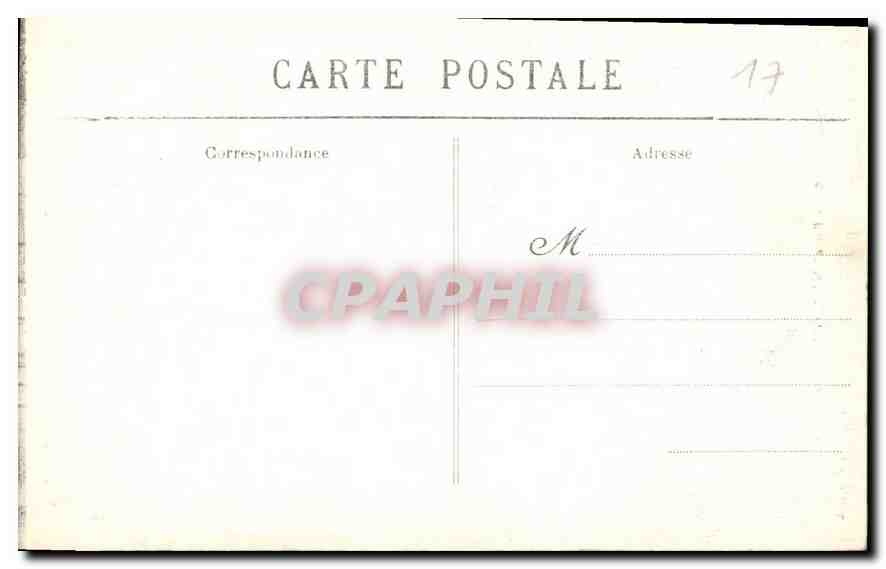 CPA Saintes Portail de la Cathedrale Saint Pierre  — Back