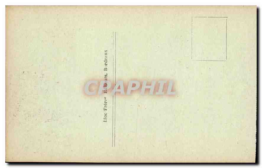 CPA Royan Cote d'Argent Rochers de Vallieres Maree montante  — Back