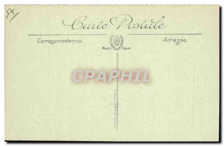 CPA Meschers Les Grottes et le Moulin du Duc  — Rückseite
