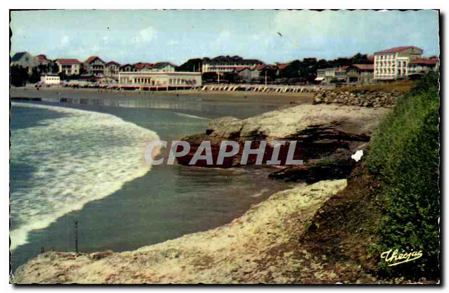 CPA Pontaillac La Plage et au centre le Casino 