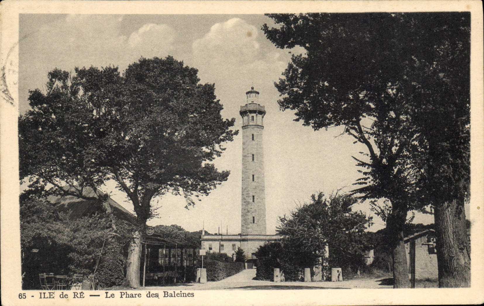 Ile de Ré — Le Phare des Baleines — Éditeur M. Henn, Plage-in-Ré, n°65