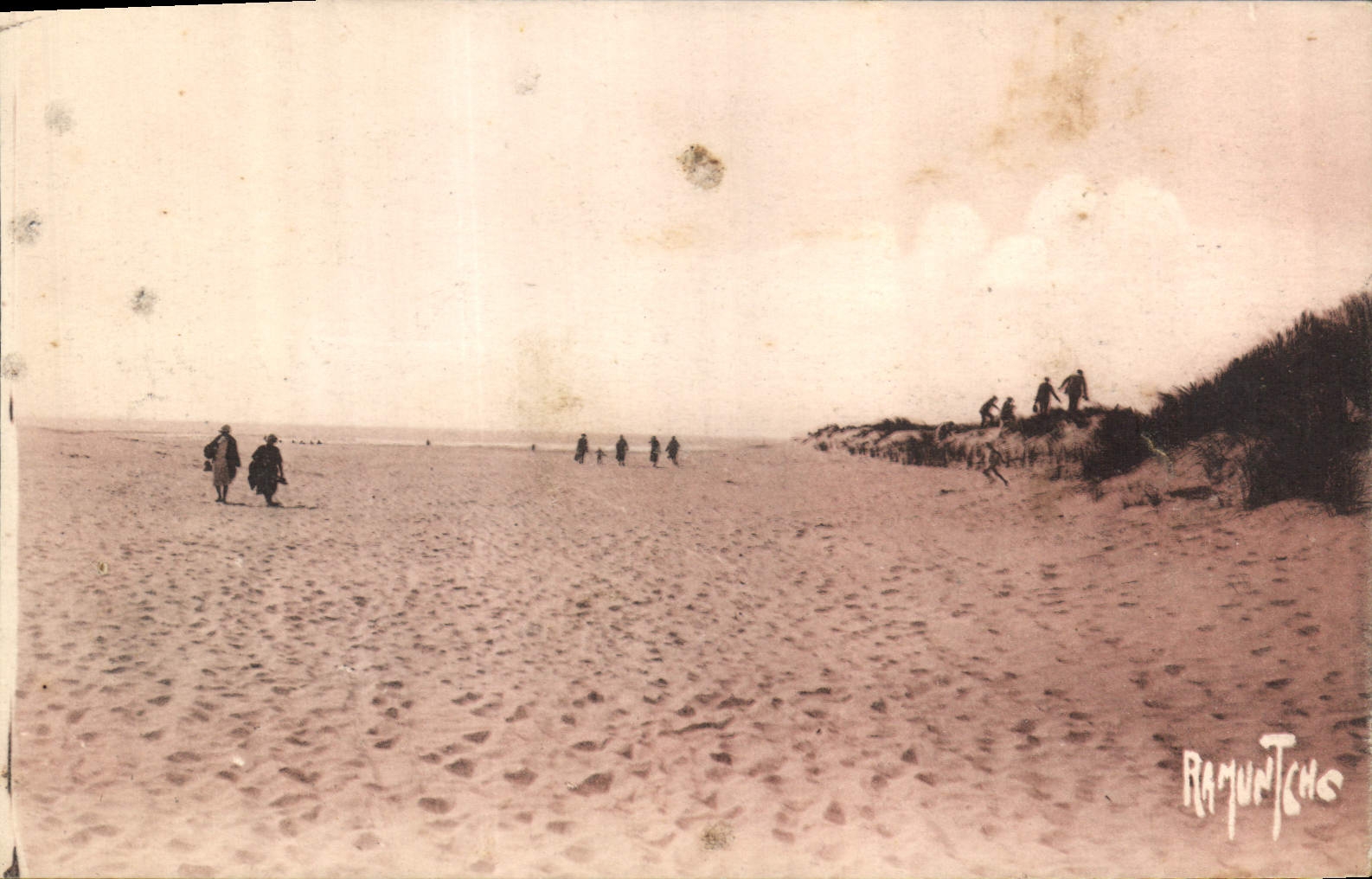 CPA Ile d'Oleron Saint Trojan Plage de la Grande Cote 