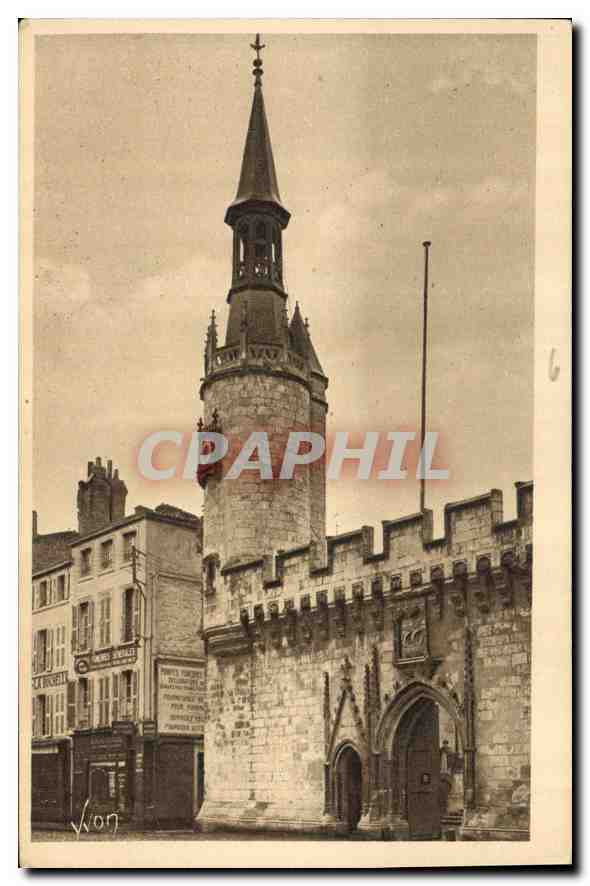 CPA La Rochelle L'Hotel de Ville 
