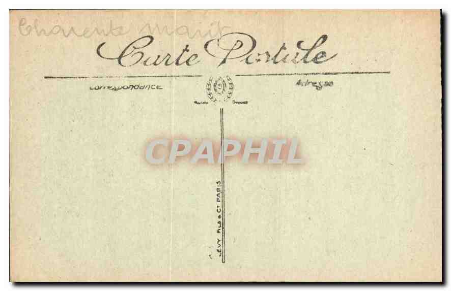 CPA La Rochelle Effet de Vagues  — Rückseite