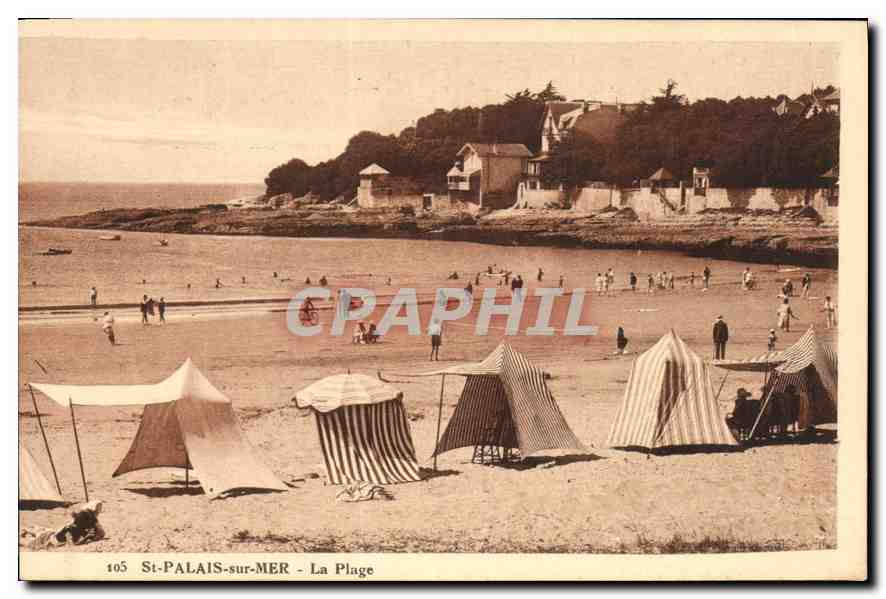 CPA St Palais sur Mer La Plage 