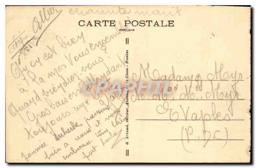 CPA Saint Georges de Didonne L'lle aux mouettes a Vallieres  — Back