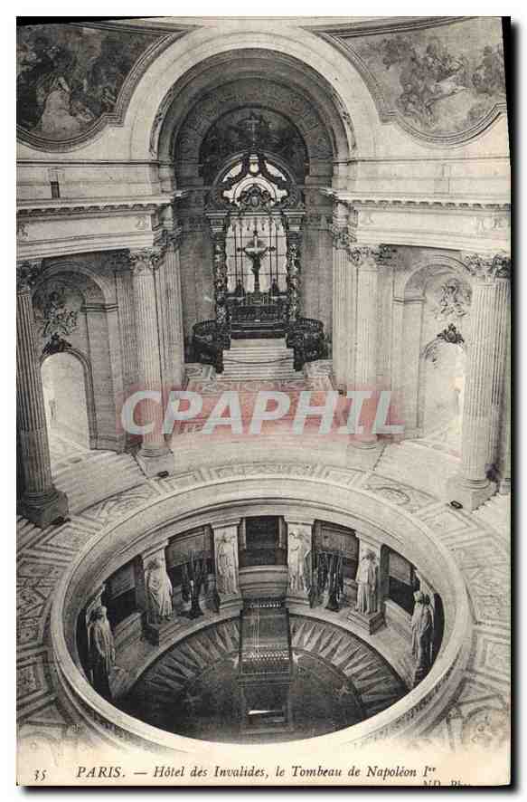 CPA Paris Hotel des Invalides le Tombeau de Napoleon 1 