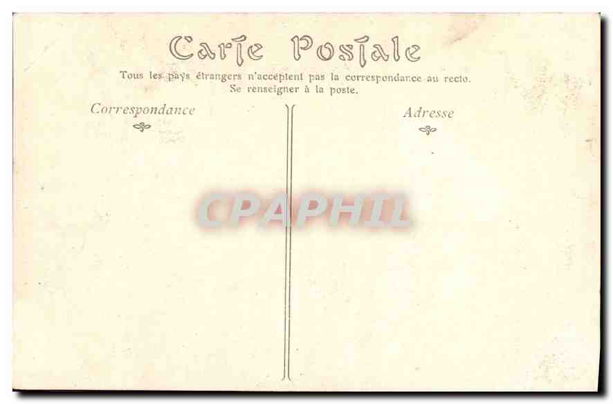 CPA Paris Hotel des Invalides le Tombeau de Napoleon 1  — Rückseite