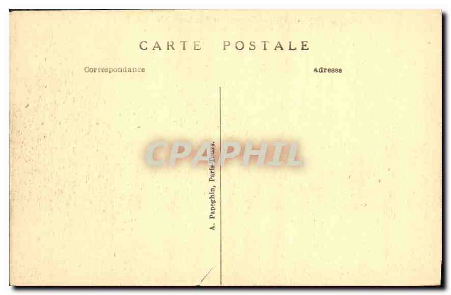 CPA Versailles Le Chateau Facade du Palais  — Rückseite